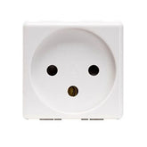 Israeli socket 16A 250V white GW